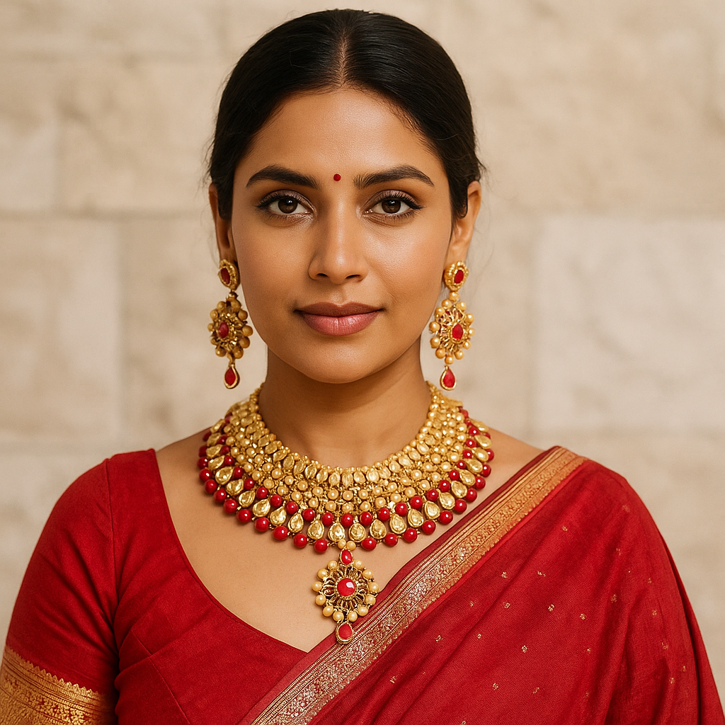 Indian Pakistani Ethnic Jewellery Set