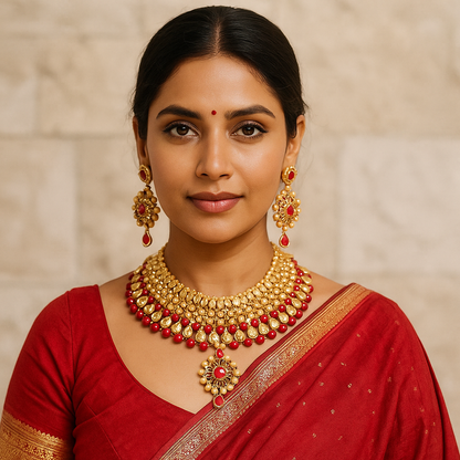 Indian Pakistani Ethnic Jewellery Set