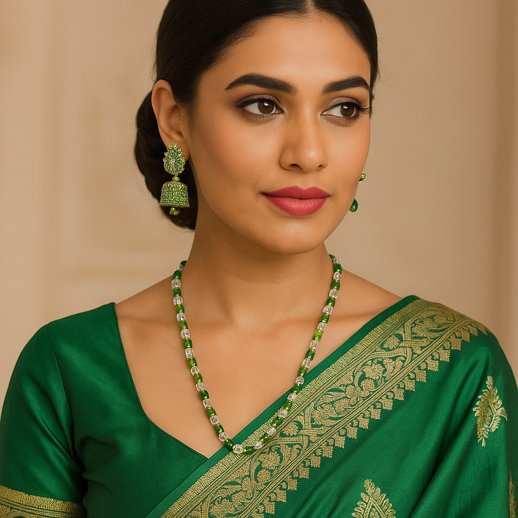 Combo Jade Pearl Mala