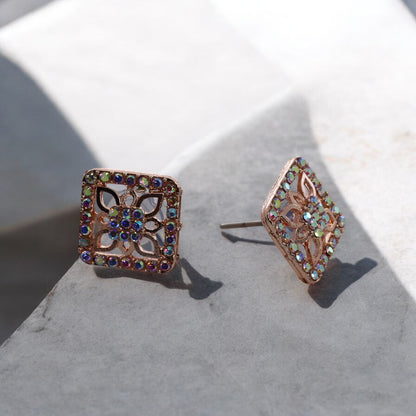 Rosy Sleek Studs