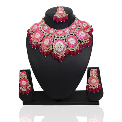Berry Fushion Meenakari Set
