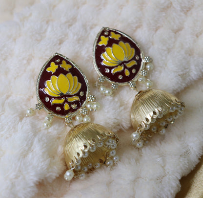 Wine Bahubali Jhumka