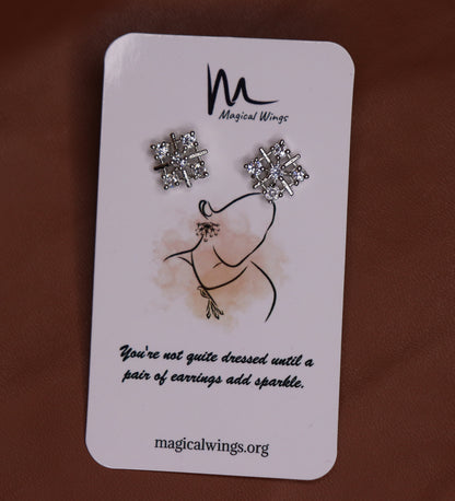 AD Indian Bridal Stud Earrings