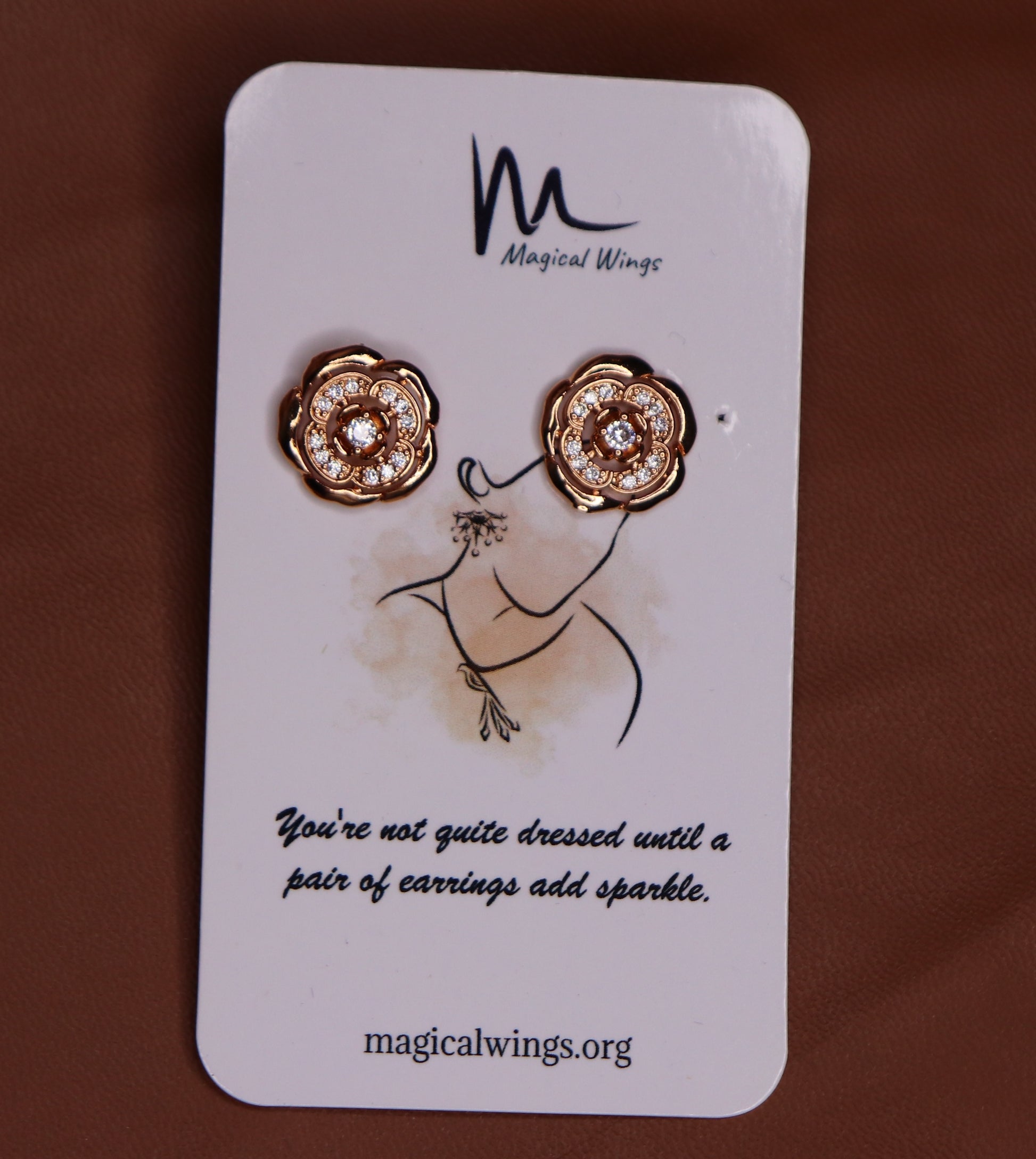 Pair of Indian Traditional Ethnic Stud Earrings