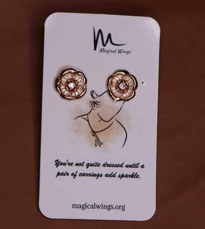 Pair of Indian Traditional Ethnic Stud Earrings