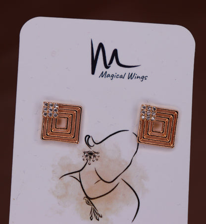 Ethnic Stud Earrings by Magical Wings
