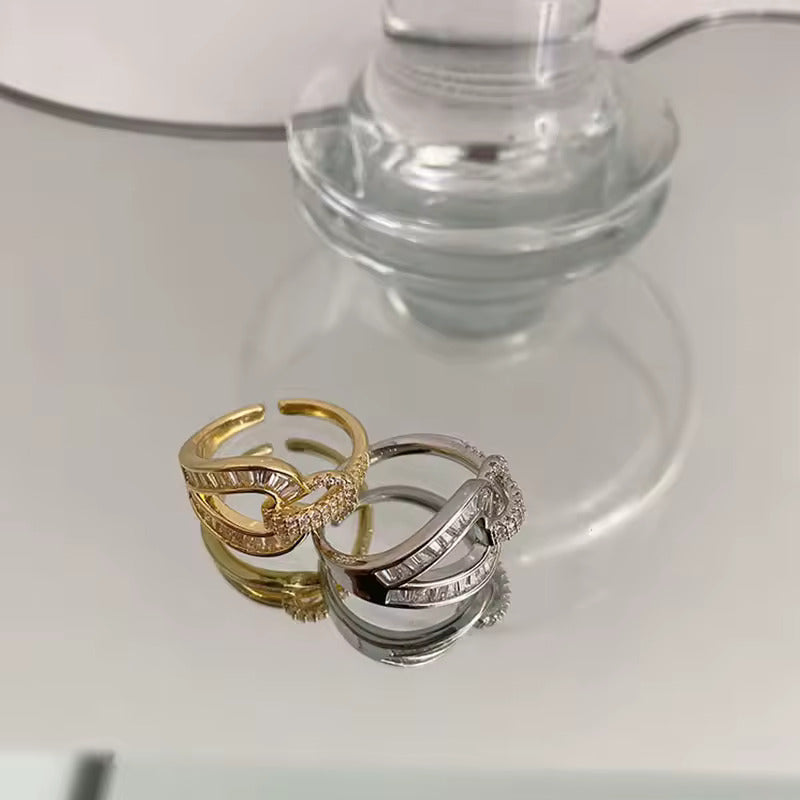 18Kt gold ring for women