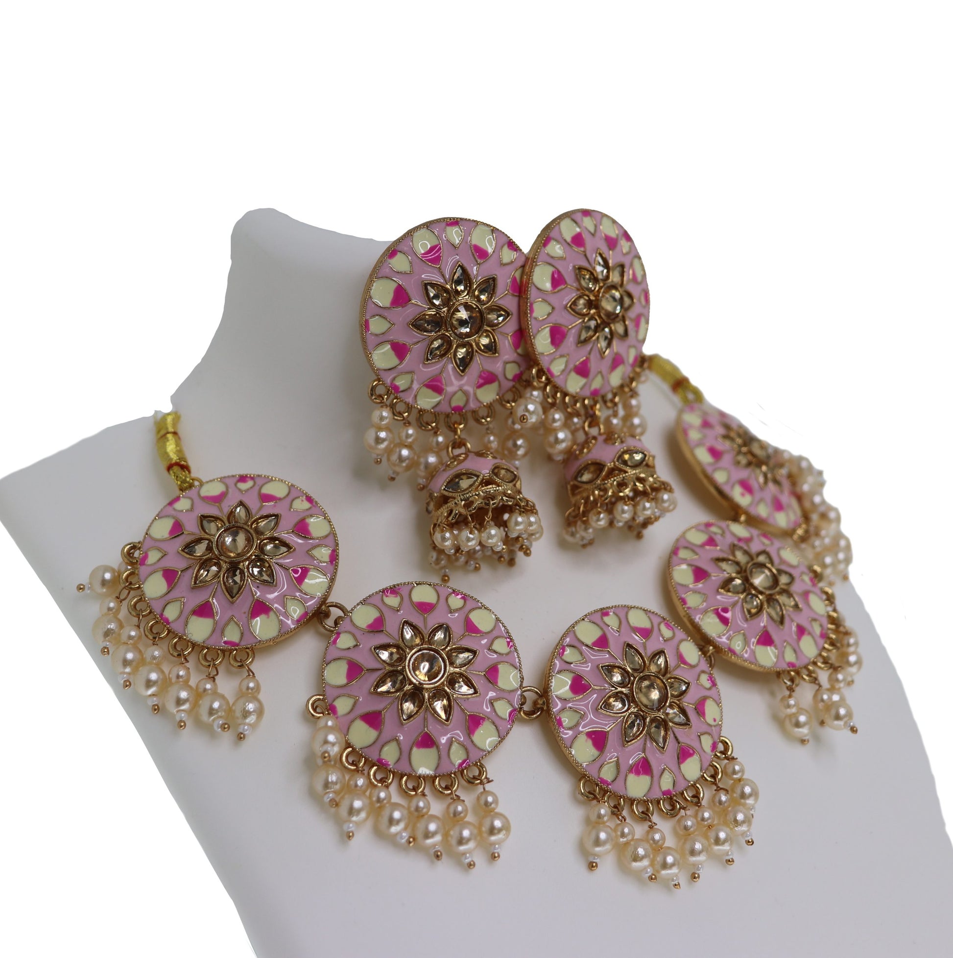 Ethnic Traditional Indian Pakistani Choker Set