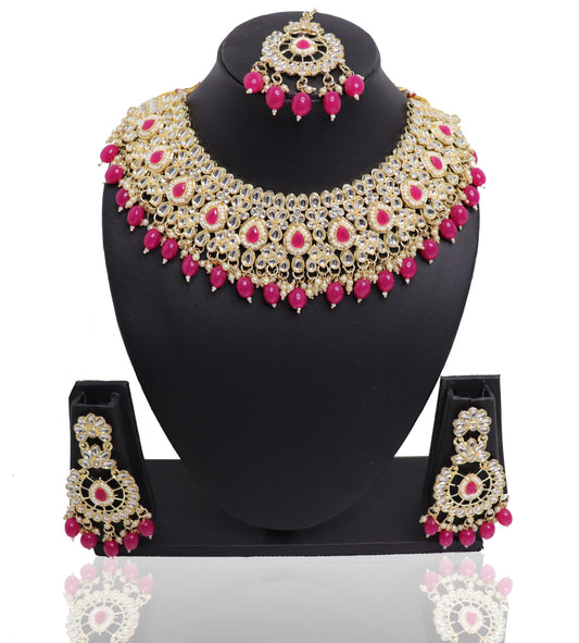 Berry Bridal Necklace Set