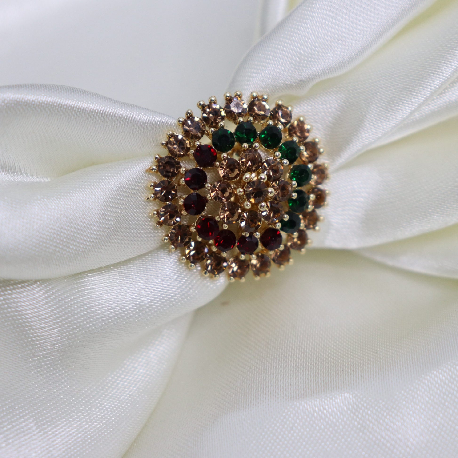 Red-green Ethnic Earrings for Women