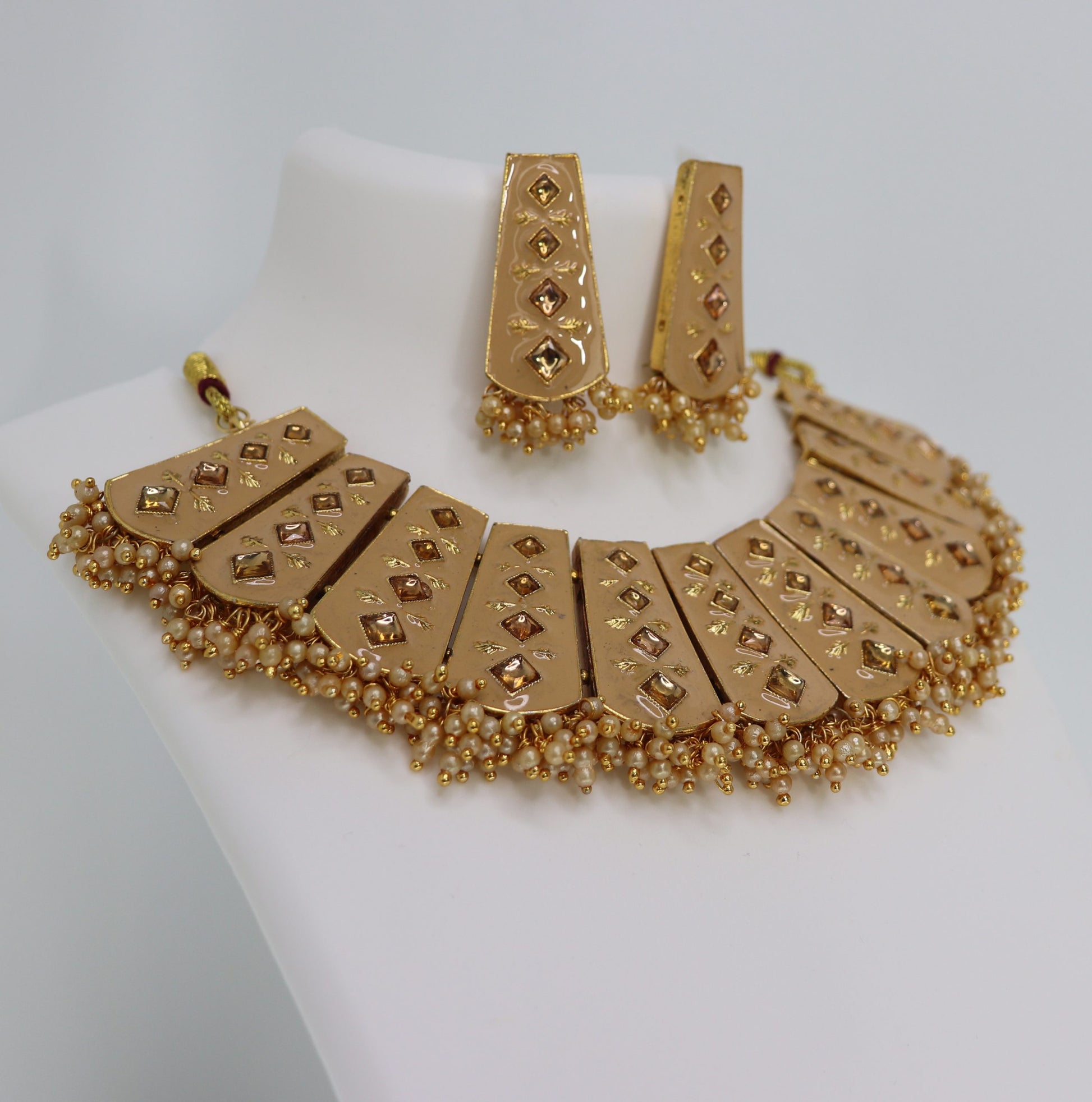 Indian traditional Meenakari set